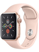 Best available price of Apple Watch Series 5 Aluminum in Mauritius