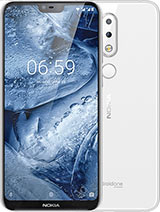 Best available price of Nokia 6-1 Plus Nokia X6 in Mauritius